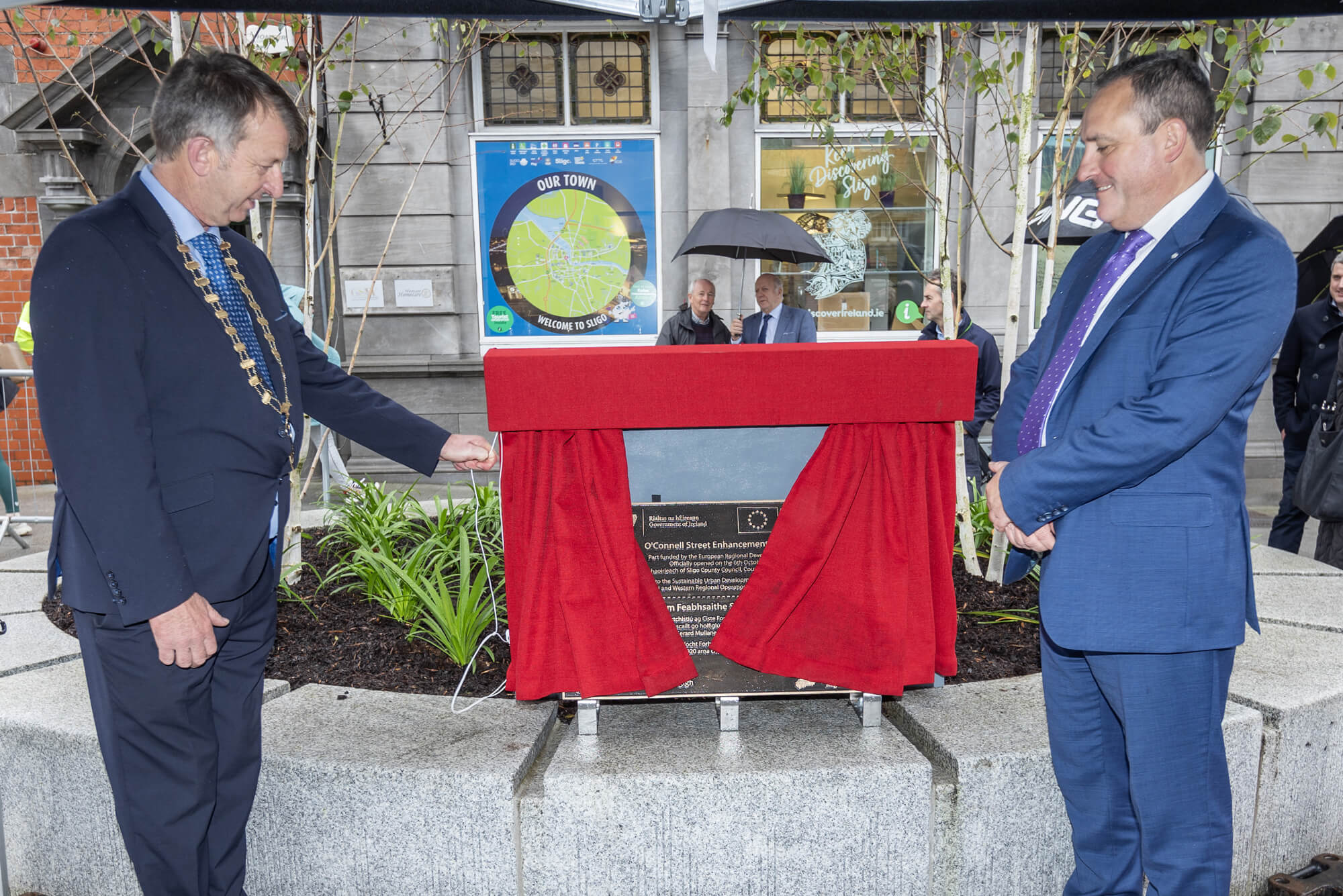 O'Connell Street - Plaque unveiling 